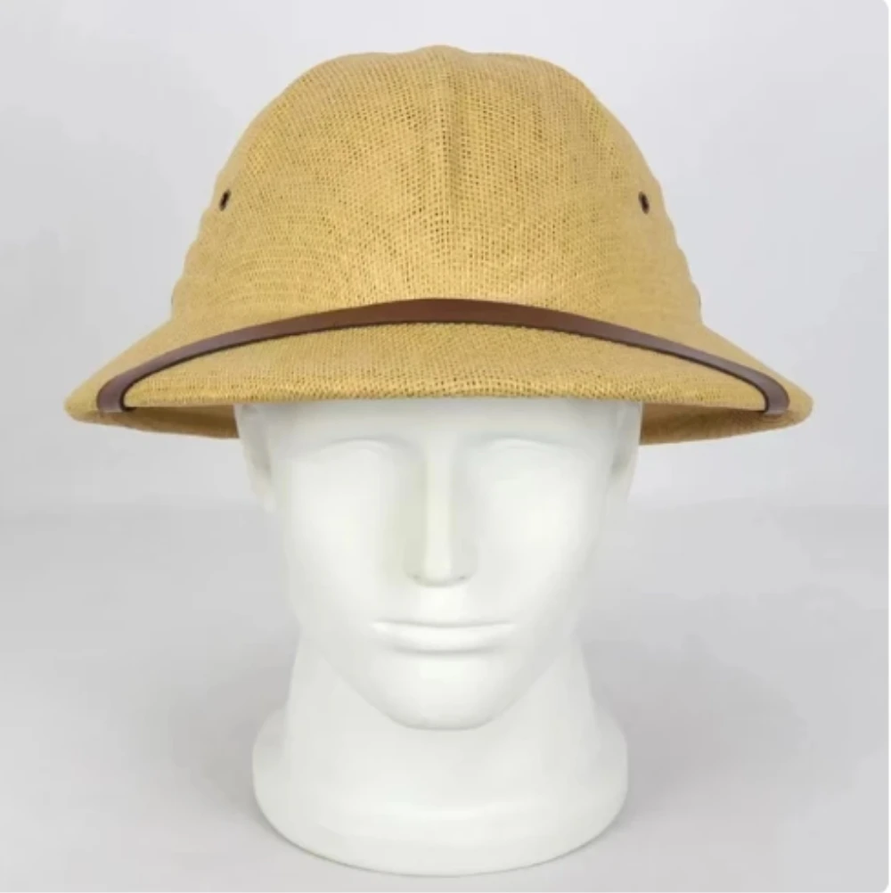 100% Straw Helmet Pith Sun Hat - Bucket Hat Straw recension och pris