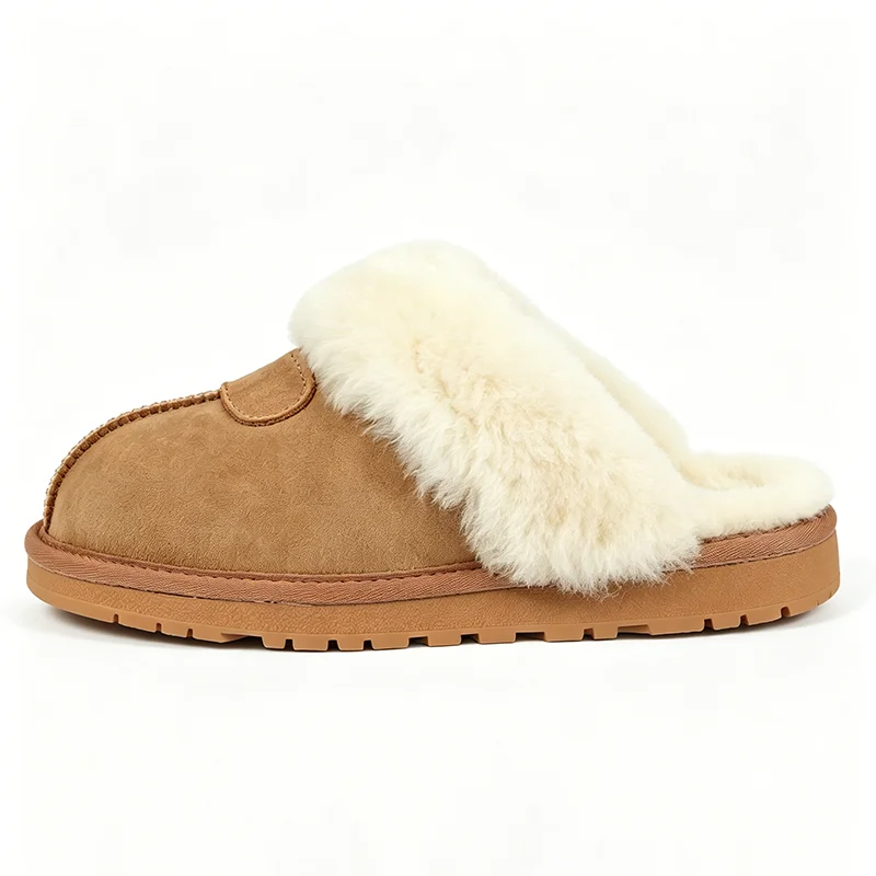 Natural Fur Slippers for Women - Espadrille Slip On recension och pris