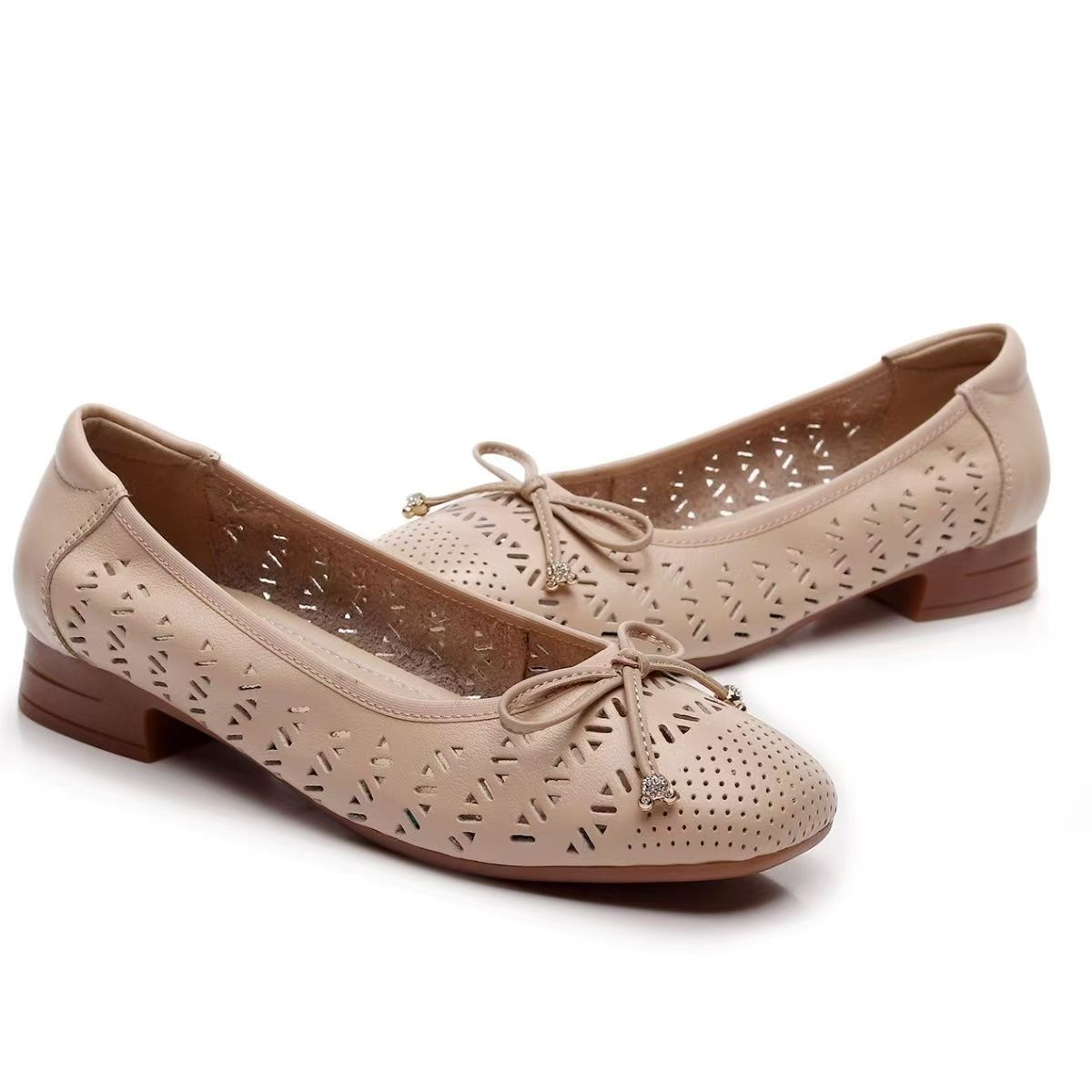 Women's Genuine Leather Hollow - Casual Sandal Leather recension och pris