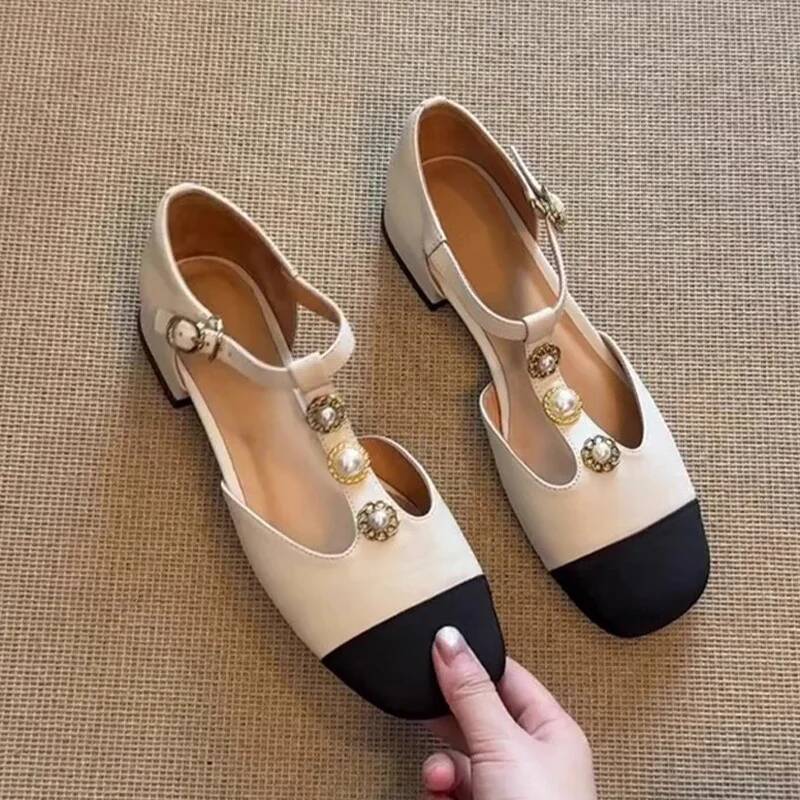 Women Square Toe Heeled Sandal - Casual Sandal Leather recension och pris