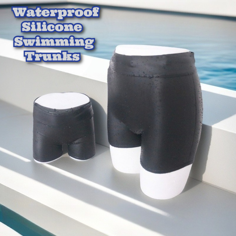 Silicone Swim Trunks Women Men - Swim Trunk Quick Dry recension och pris