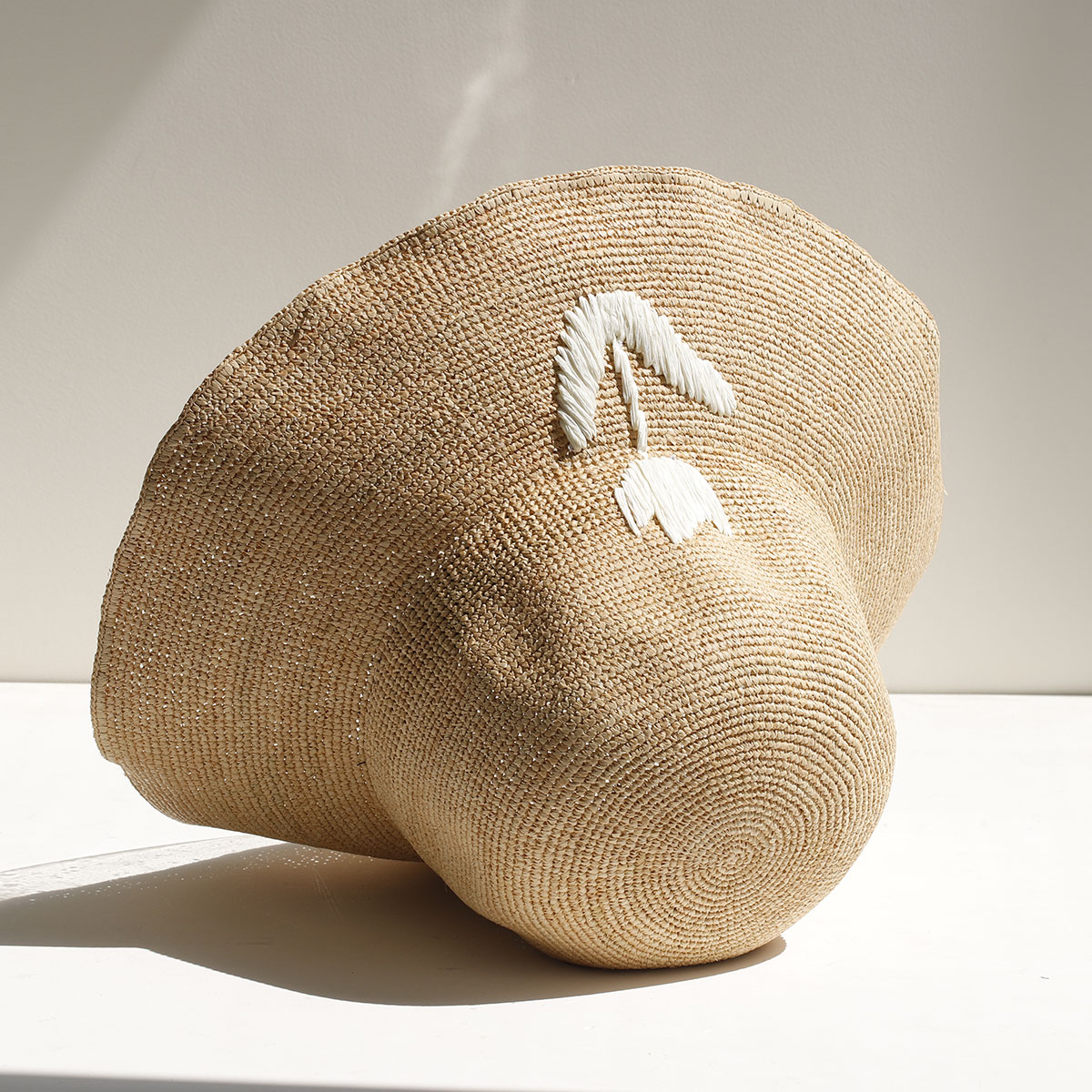 2026 Natural Raffia Hand-woven - Bucket Hat Straw recension och pris